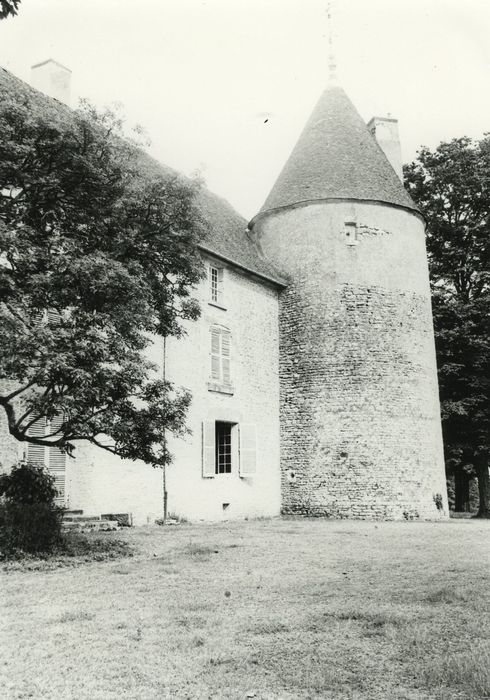 Château de Dumphlun : Tour sud, vue générale