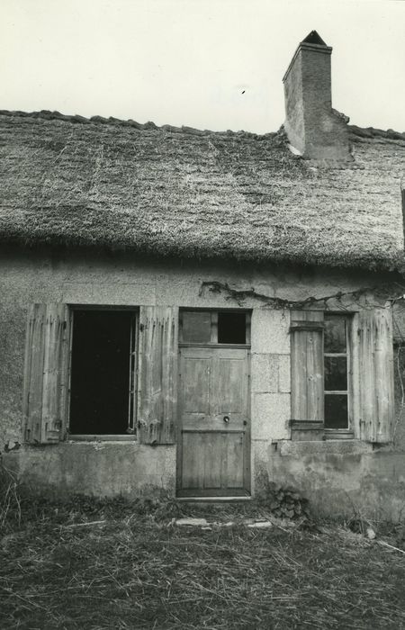 Chaumière de Certaines : Façade sud, vue partielle
