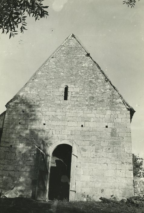 Eglise de Jaugenay (ancienne) : Façade occidentale, vue générale