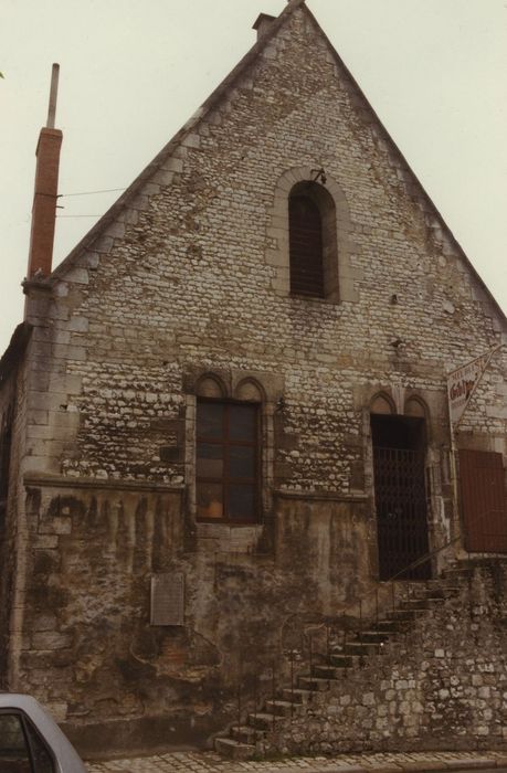 Palais épiscopal (ancien) : Pignon nord, vue générale