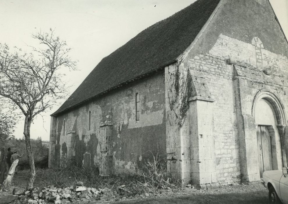 Eglise Saint-Martin-du-Pré (ancienne) : Façade latérale nord, vue générale