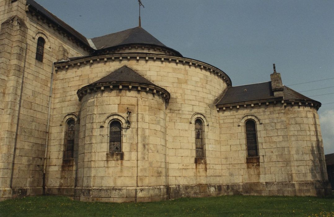 Eglise Sainte-Amélie : Chevet, vue générale