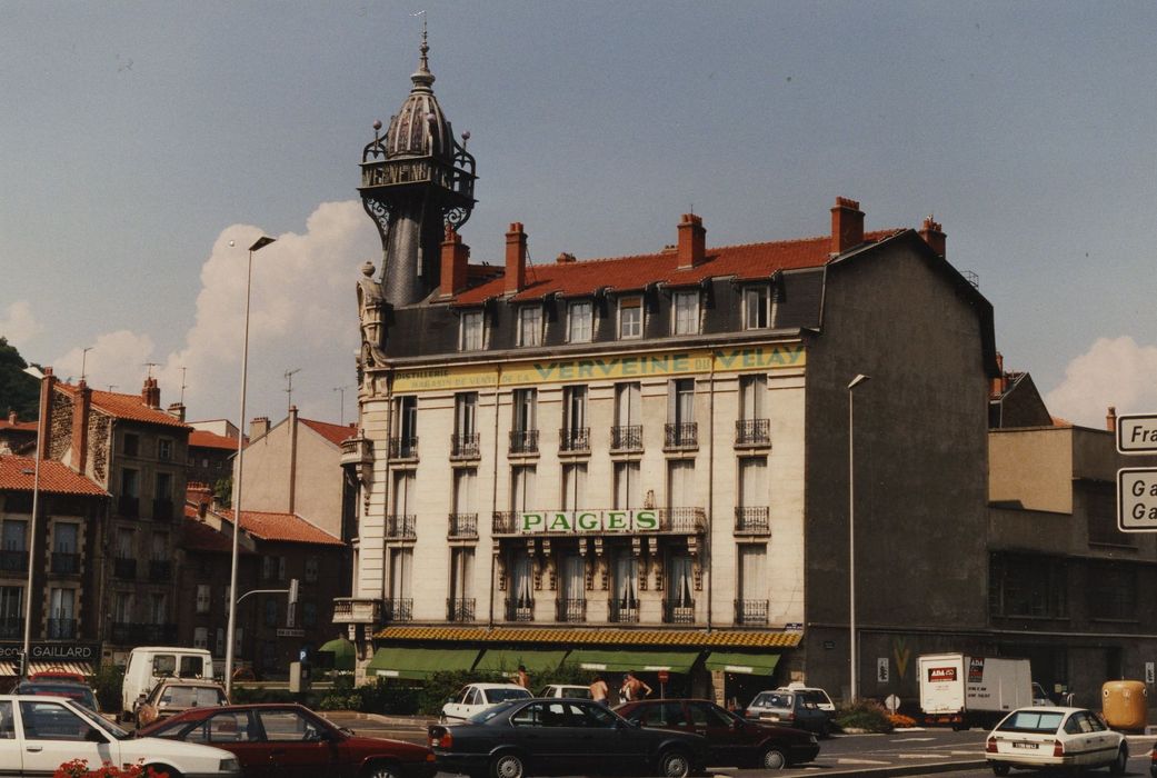 Immeuble de la Verveine du Velay : Façade sud, vue générale