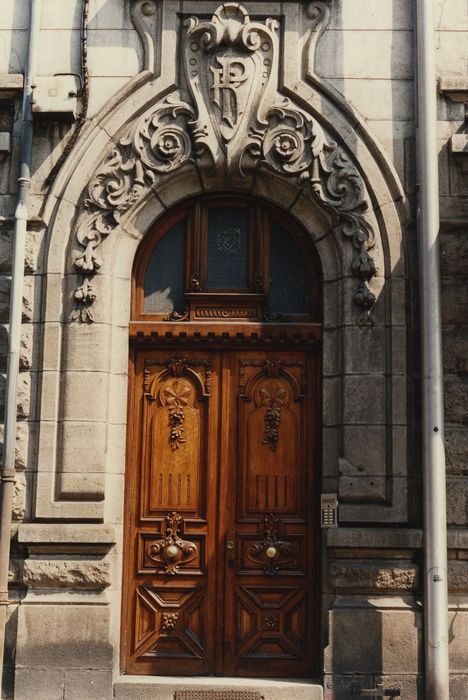 Immeuble de la Verveine du Velay : Porte d’accès à l’habitation de la famille Pagès