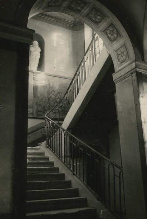 Maison : Escalier d’honneur, vue partielle