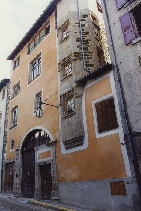 Hôtel de Séneujol : Façade srue rue, vue générale