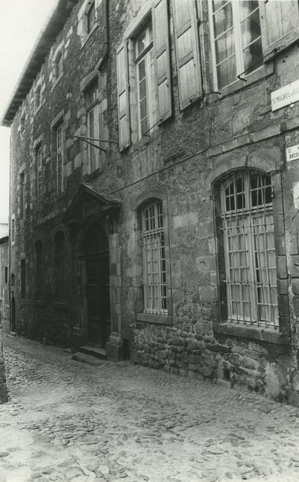 Hôtel Jerphanion-Cambacérès : Façade est, vue partielle