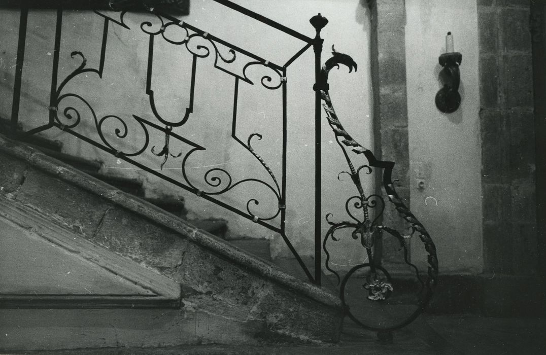 Hôtel Jerphanion-Cambacérès : Escalier d’honneur détail