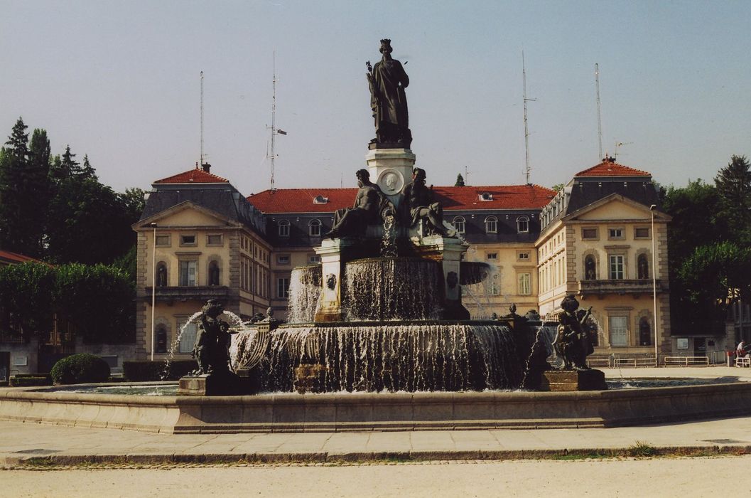 Fontaine Crozatier : Ensemble nord, vue générale