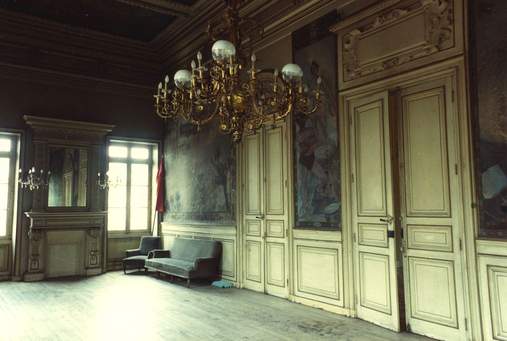 Théâtre : Foyer, vue partielle