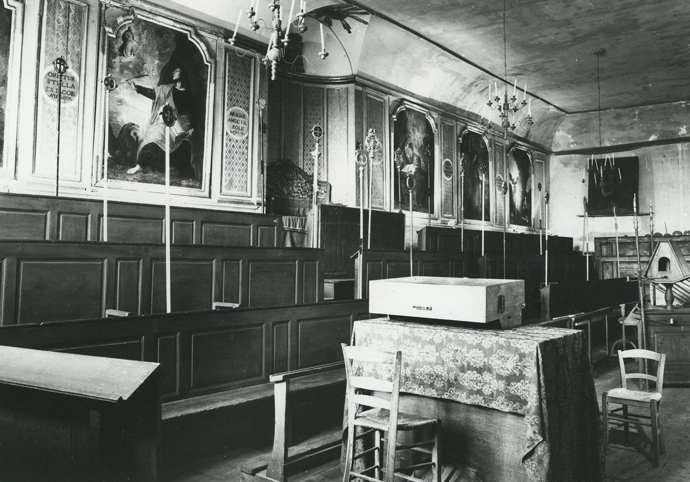 Chapelle des Pénitents Blancs : Choeur, vue générale