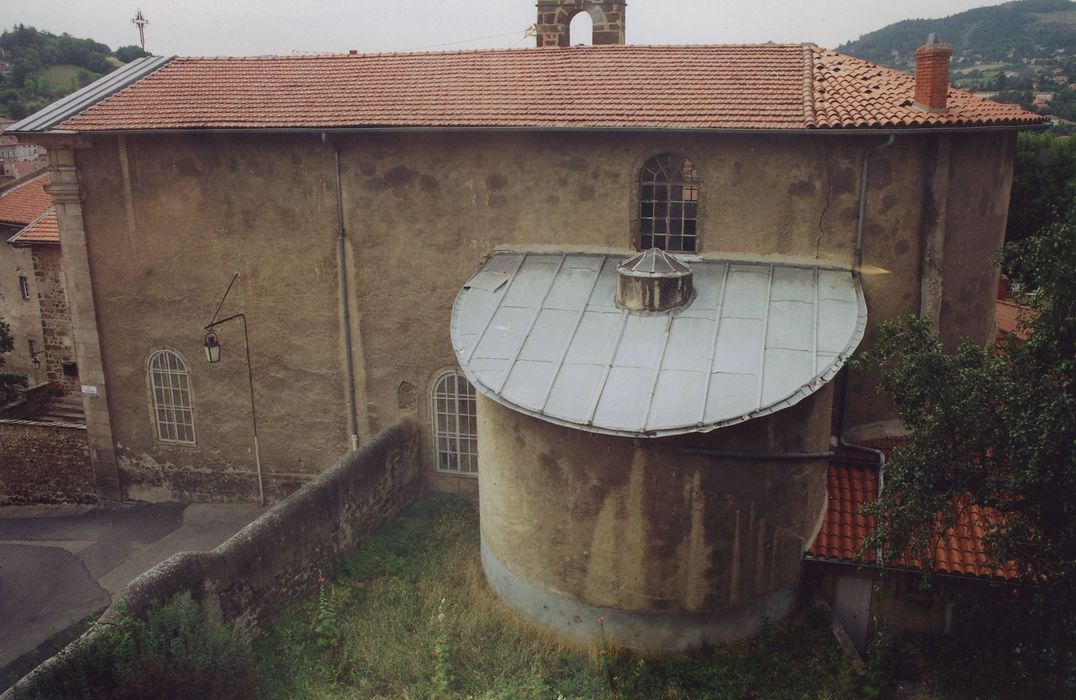 Couvent de la Visitation : Chapelle, façade latérale est, vue générale