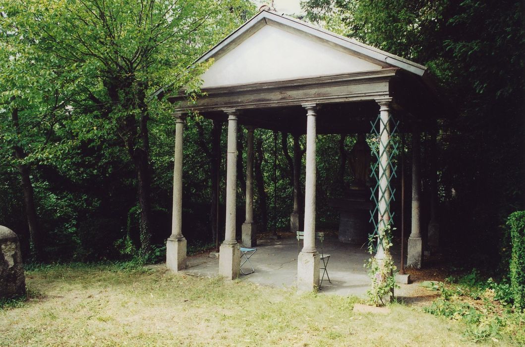 Couvent de la Visitation : Temple-oratoire, vue générale