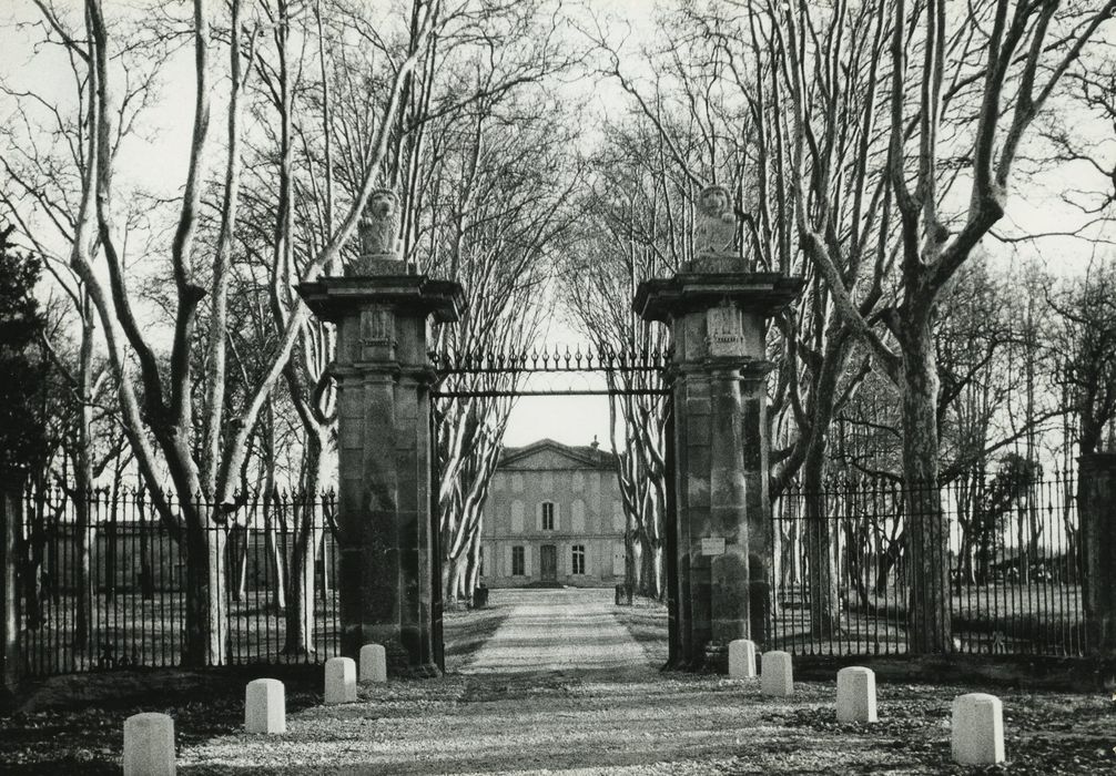 Château de Tourreau : Ensemble nord, vue partielle