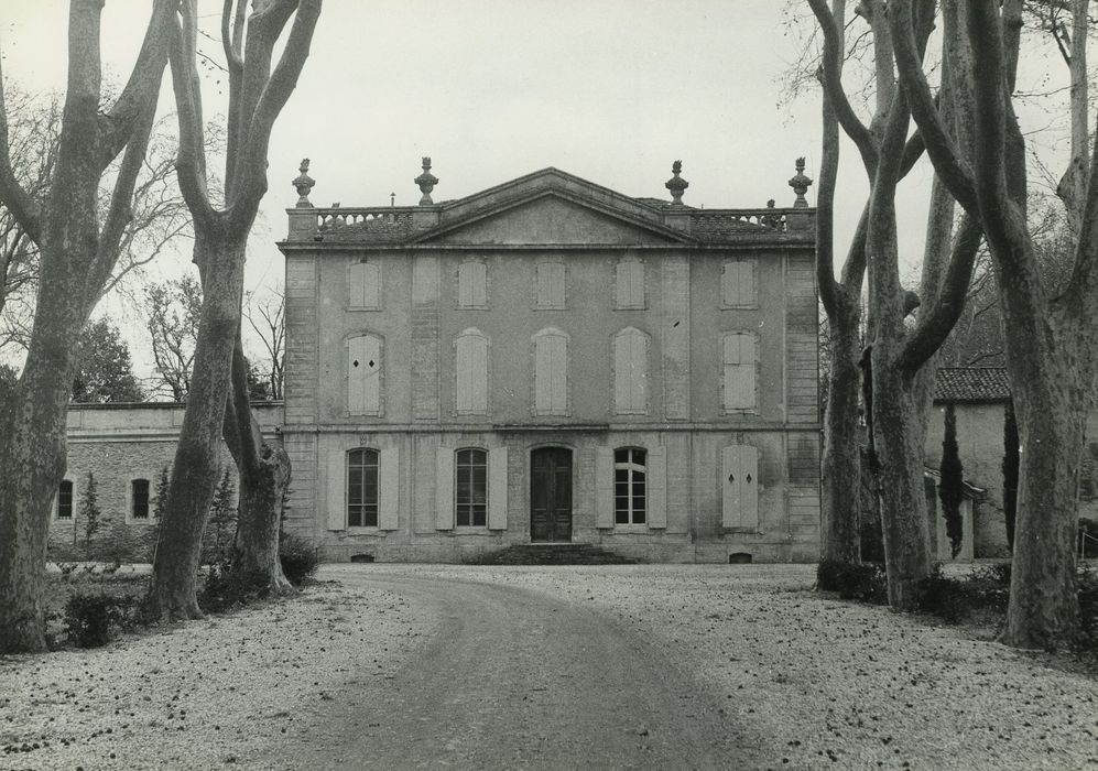 Château de Tourreau : Façade nord, vue générale