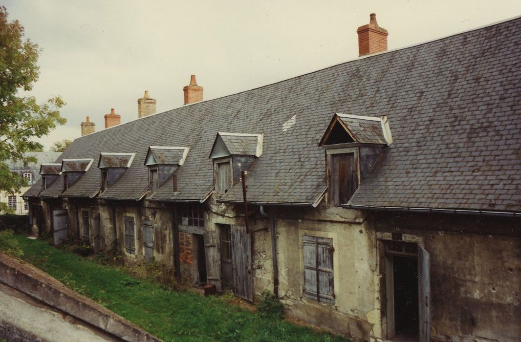 Forges royales de la Chaussade (anciennes) : Logement des câbles, vue générale