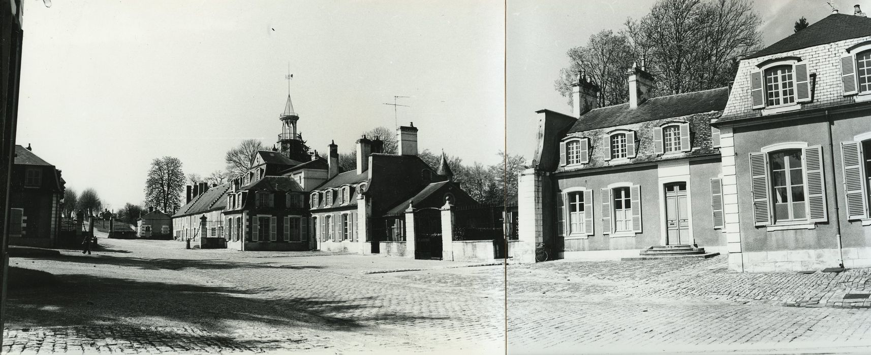 Château de la Chaussade : Ensemble sud-est, vue générale