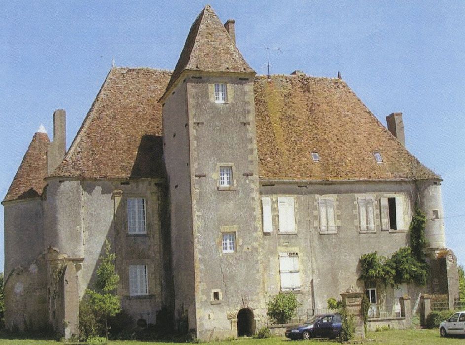 Château de Précy : Ensemble sud, vue générale