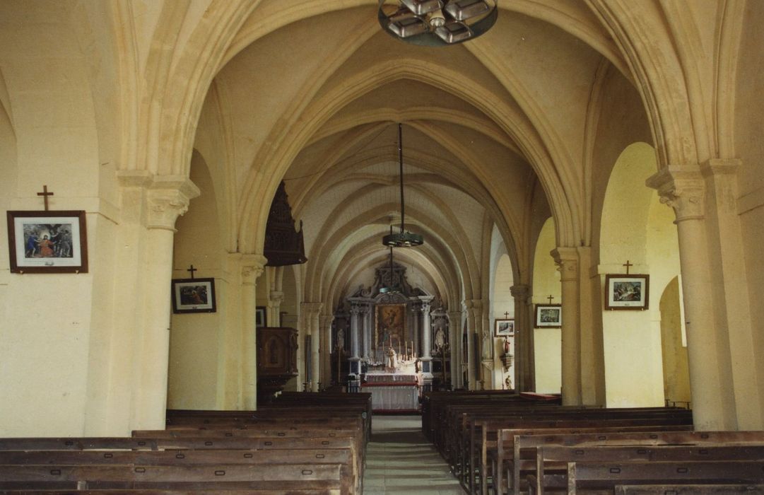 Eglise Saint-Siméon : Nef, vue générale