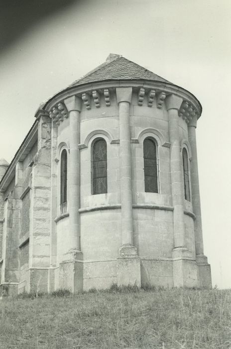 Chapelle Notre-Dame-de-Lourdes-de-Tête-Ronde : Chevet, vue générale