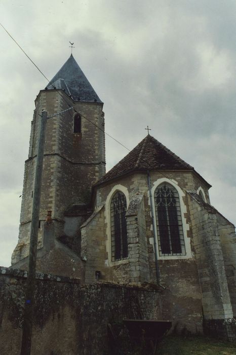 Eglise : Chevet, vue générale