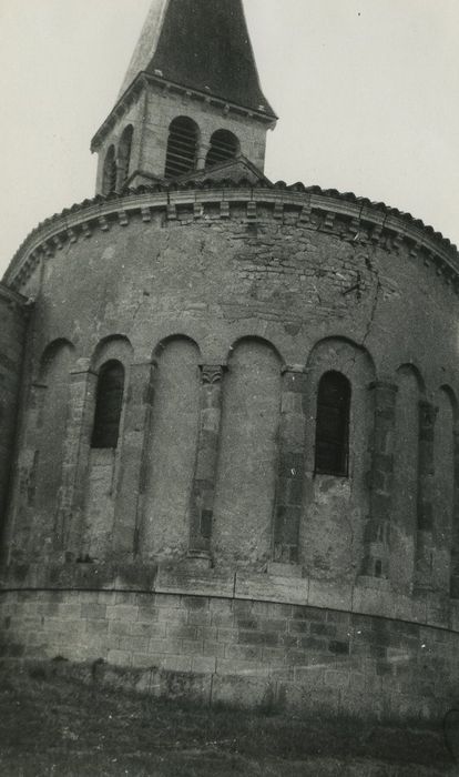 Eglise : Chevet, vue générale