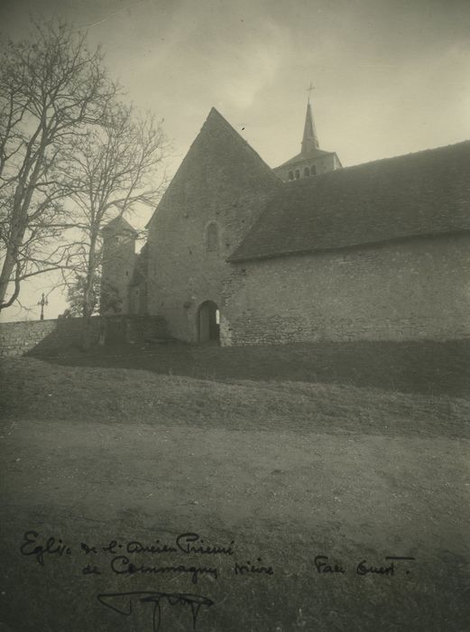 Prieuré de Commagny (ancien) : Ensemble ouest, vue générale