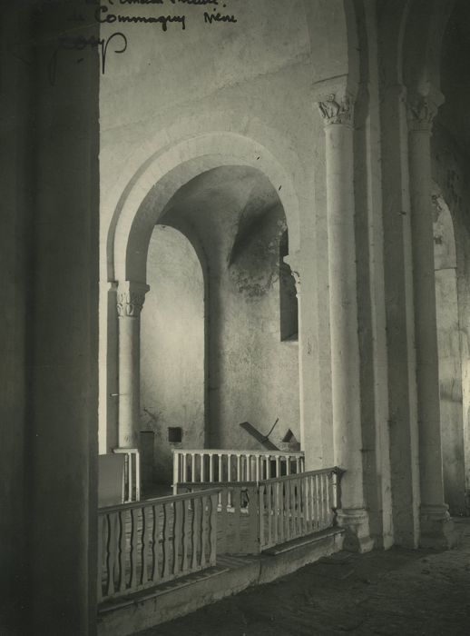 Prieuré de Commagny (ancien) : Chapelle latérale, vue partielle