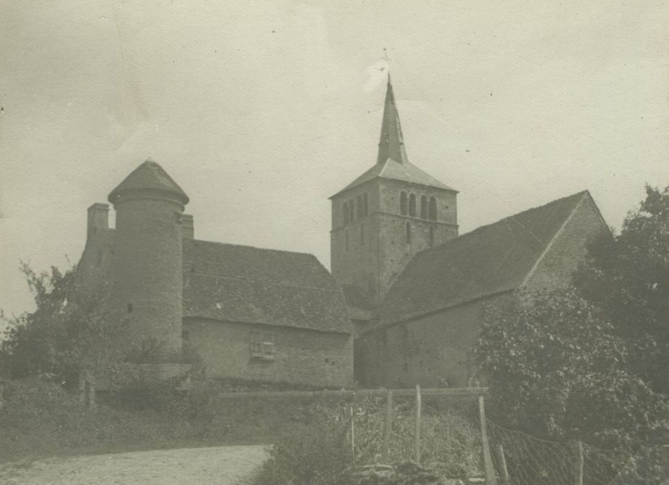 Prieuré de Commagny (ancien) : Ensemble ouest, vue générale