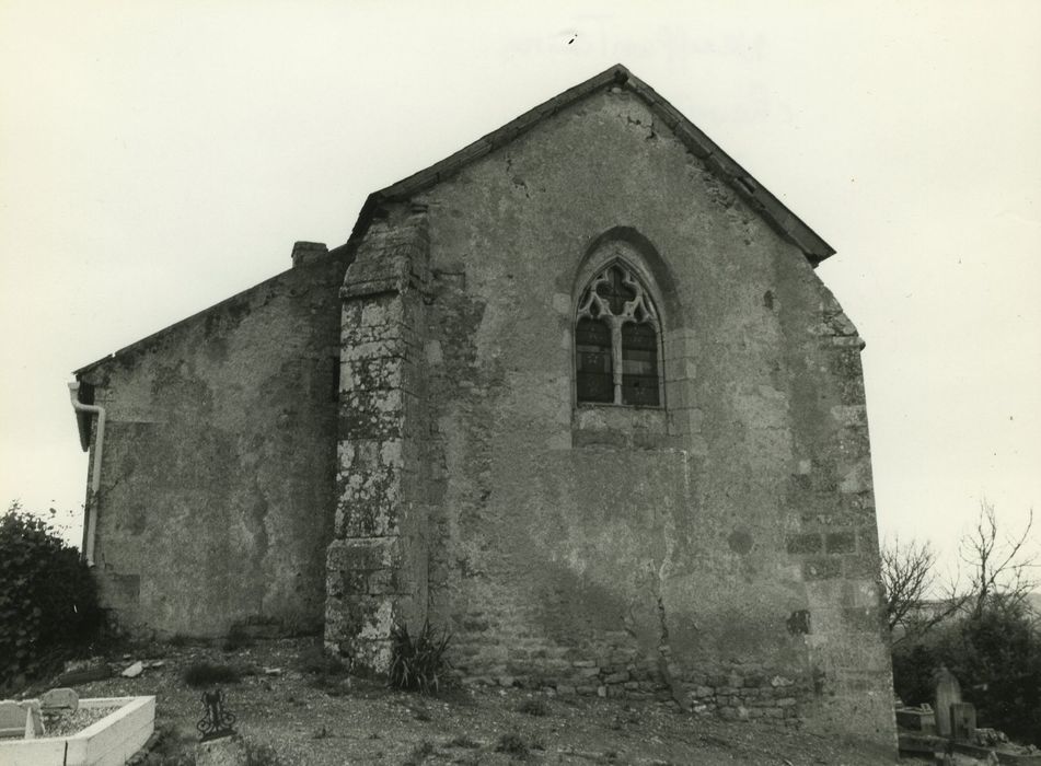 Chapelle de Mont-Sabot : Chevet, vue générale