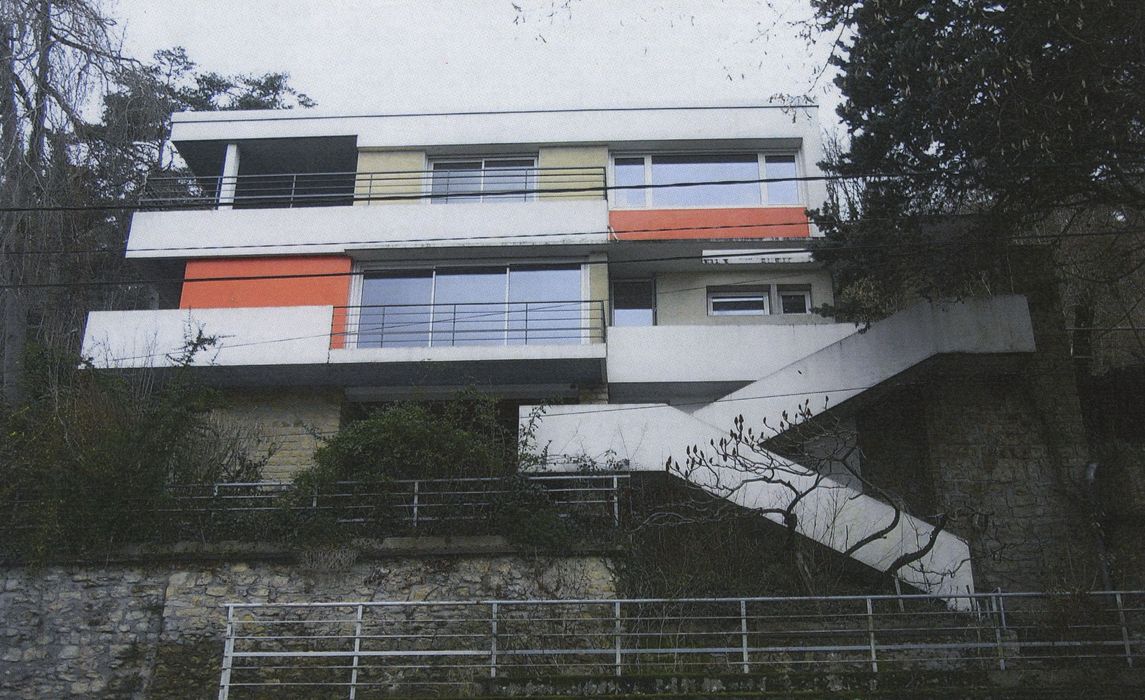 "Maison dite " Villa Mauguière " : Façade sur rue, vue générale"