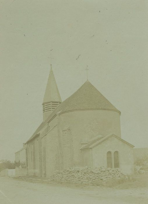 Eglise : Chevet, vue générale