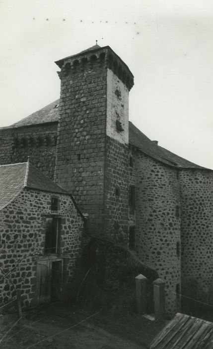 Château de Rochebrune : Ensemble sud-est, vue partielle