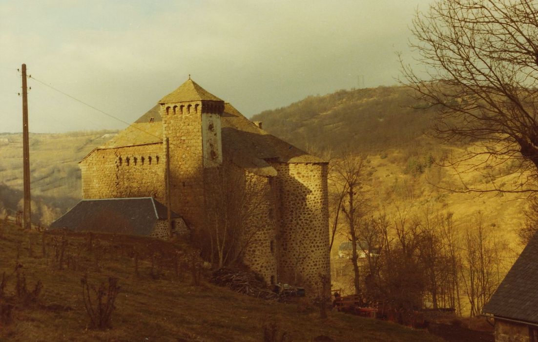 Château de Rochebrune : Ensemble sud-ouest, vue générale