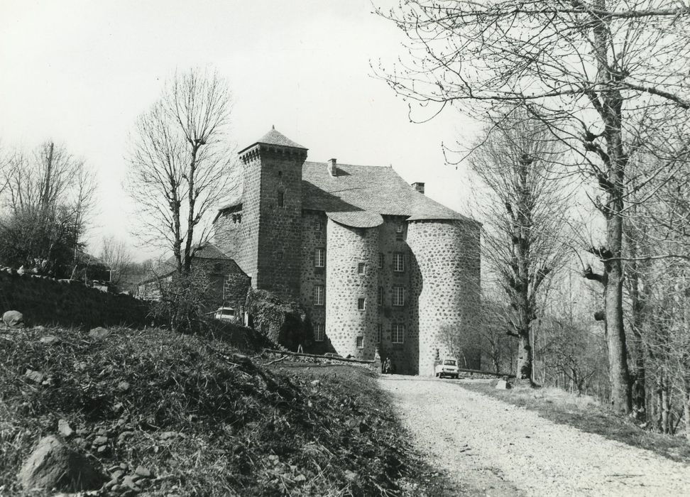 Château de Rochebrune : Ensemble sud-est, vue générale