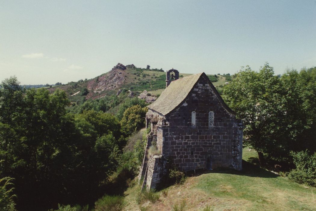 Chapelle Notre-Dame de Turlande : Chevet, vue générale