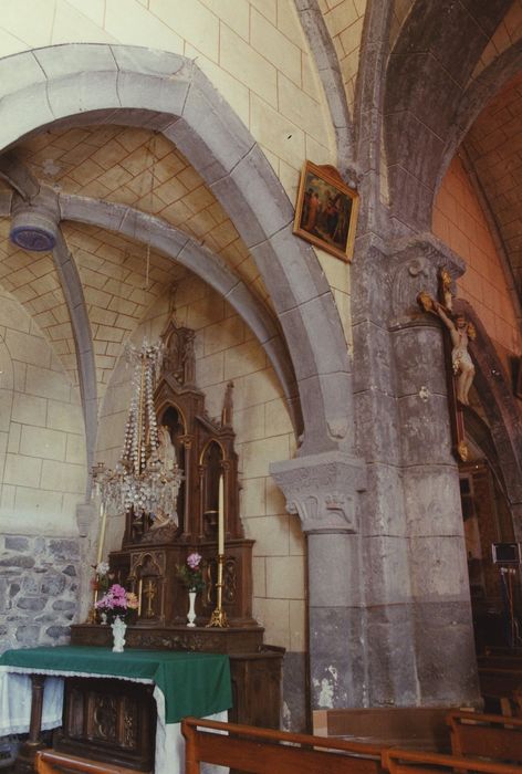 Eglise Saint-Saturnin : 1ère chapelle nord, vue générale