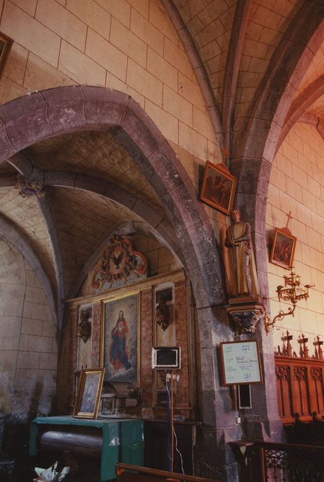 Eglise Saint-Saturnin : 2e chapelle nord, vue générale