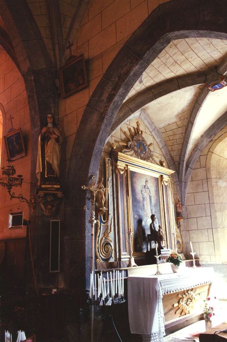 Eglise Saint-Saturnin : 2e chapelle sud, vue générale