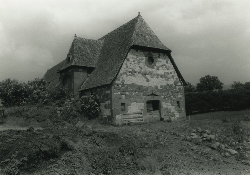 Ferme de la Borie-Grande : Grange ensemble sud-est, vue générale