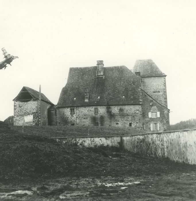 Château de Cropières : Ensemble nord, vue générale