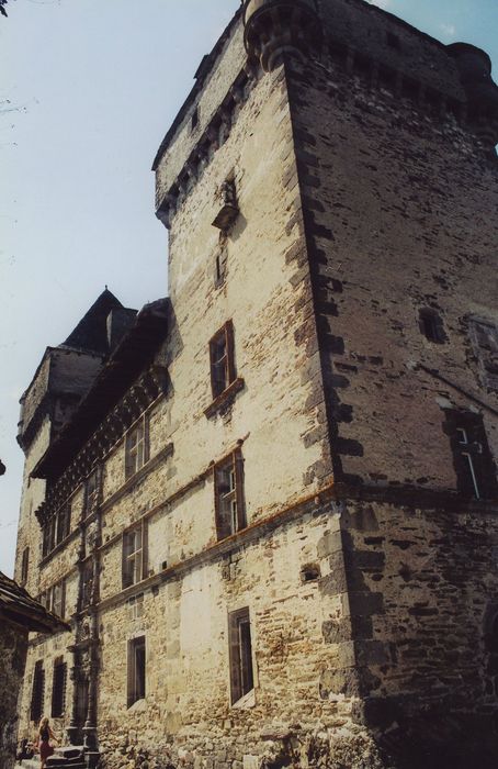 Château de Messilhac : Ensemble sud, vue générale