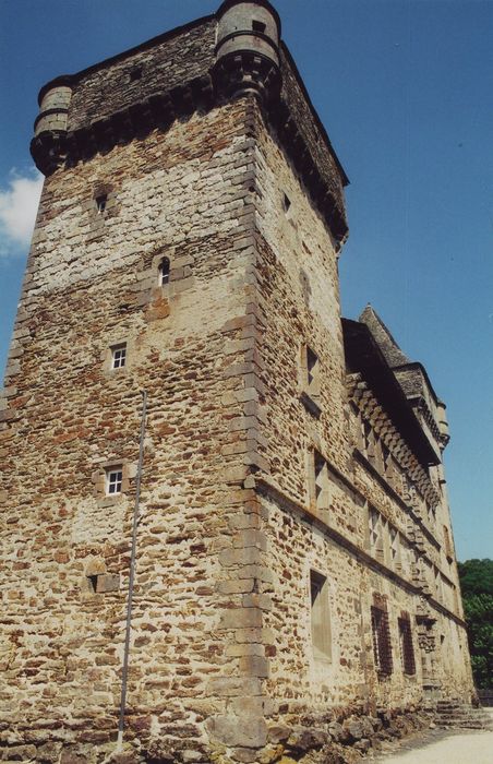 Château de Messilhac : Ensemble sud-ouest, vue générale