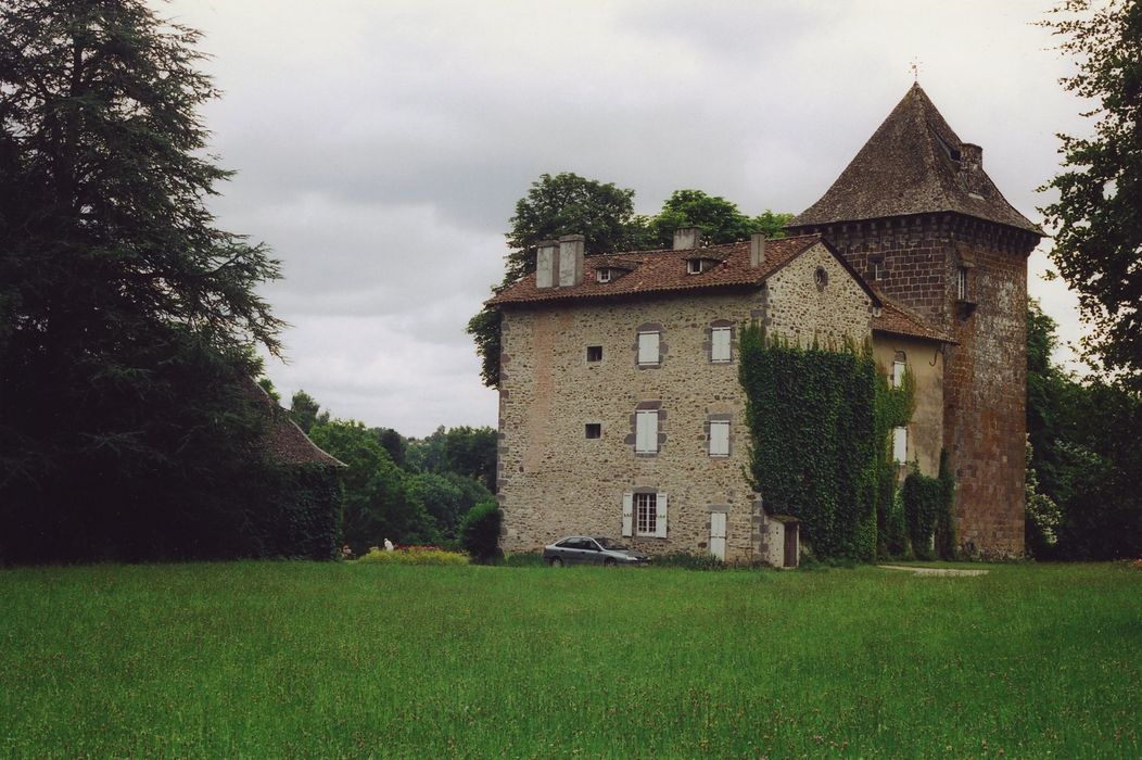 Château de Broussette : Ensemble nord-ouest, vue générale