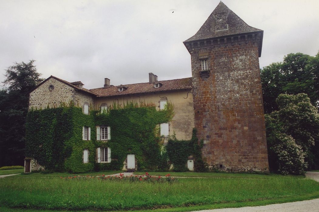 Château de Broussette : Ensemble nord-ouest, vue générale