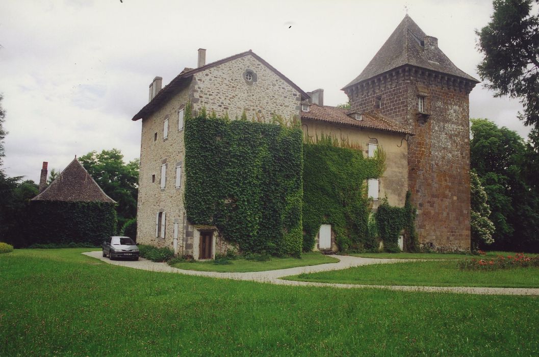 Château de Broussette : Ensemble nord-ouest, vue générale