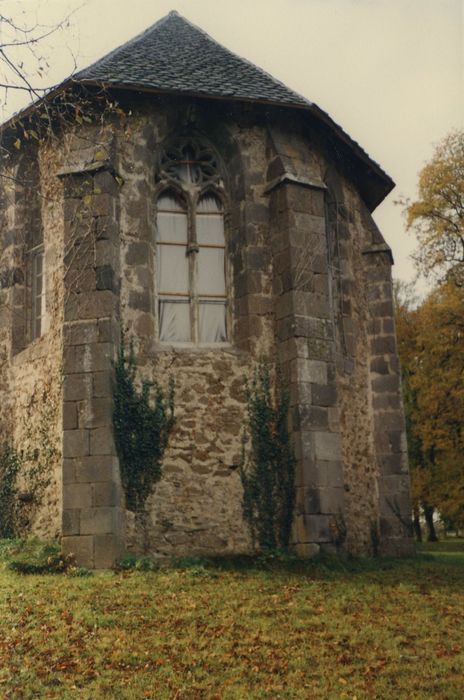 Château de Broussette : Chapelle, Chevet, vue générale