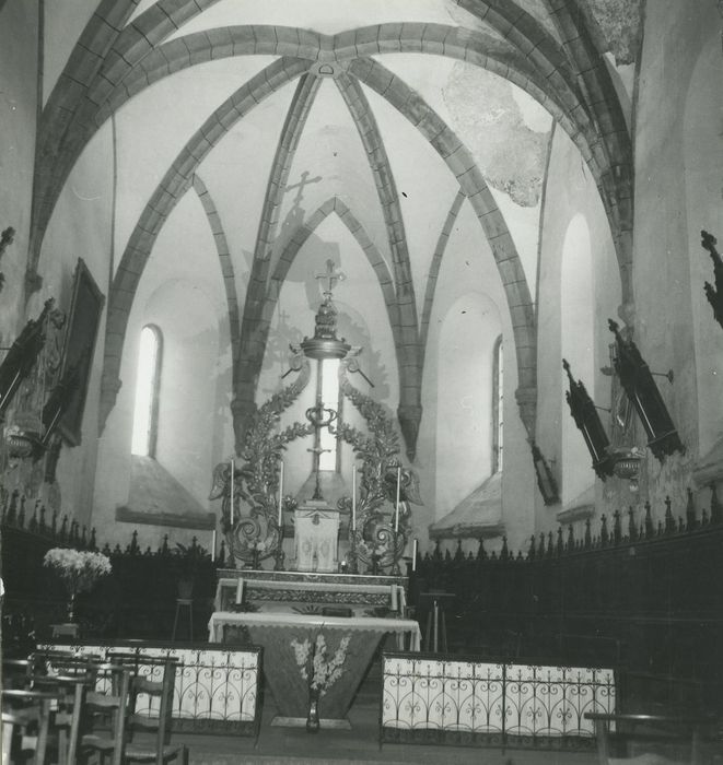 Eglise Saint-Martin : Choeur, vue générale