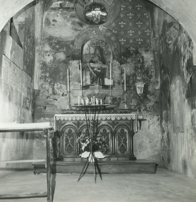 Eglise Saint-Martin : Chapelle latérale, vue générale 