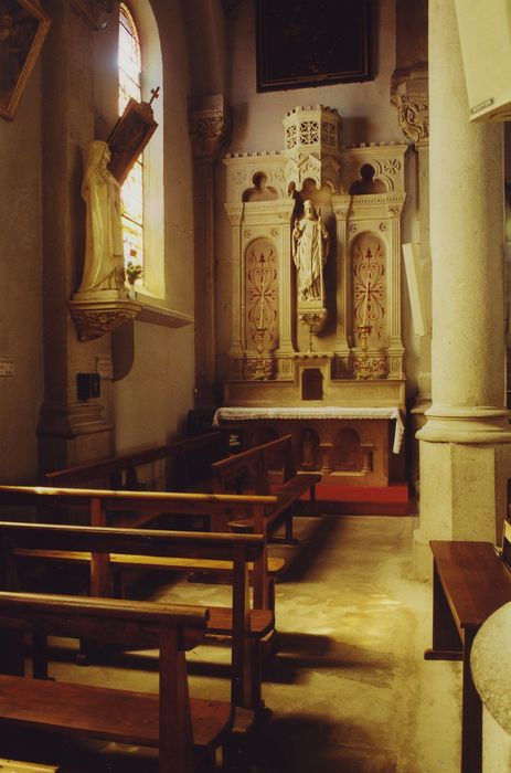 Eglise paroissiale Notre-Dame : Collatéral sud, vue générale